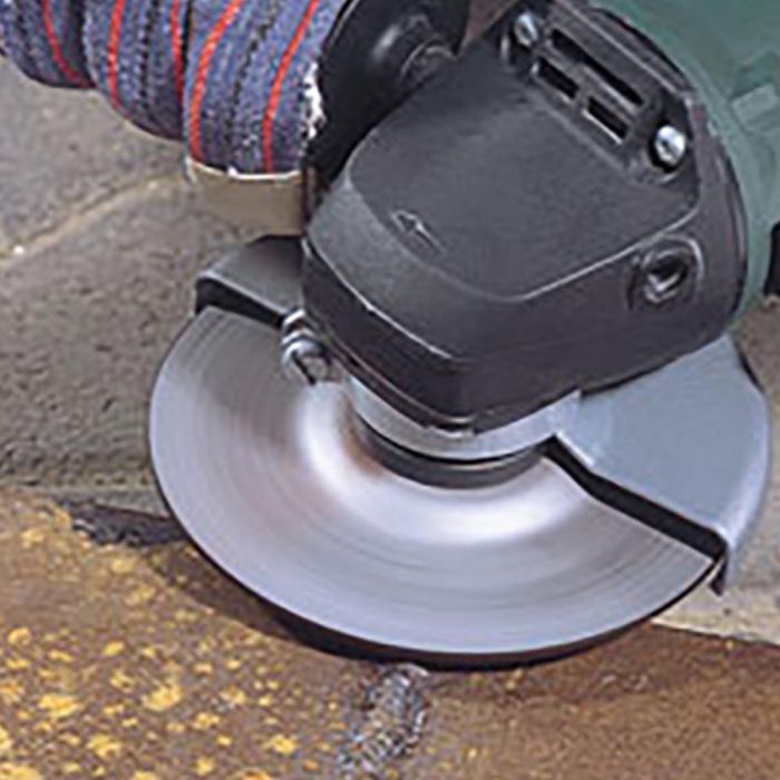 Wolfcraft Disco de Desbaste Ø115x6.0x22.23mm para Amoladoras Angulares, Repaso Soldaduras y Fundiciones Acero 1