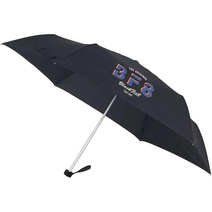 Paraguas Plegable BlackFit8 Urban Negro Azul marino (Ø 98 cm) 2 Paraguas Plegable BlackFit8 Urban Negro Azul marino (Ø 98 cm) 2