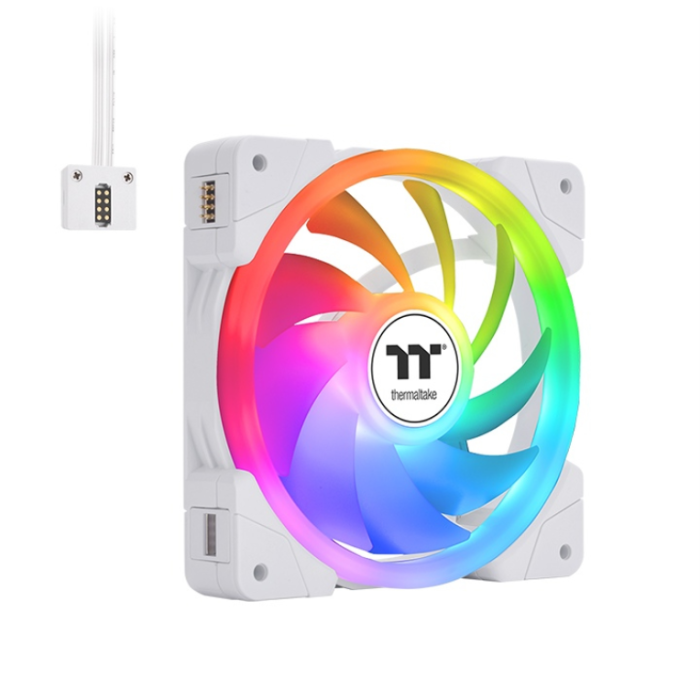 Thermaltake SWAFAN EX12 ARGB Carcasa del ordenador Refrigerador de aire 14 cm Blanco 3 pieza(s) Thermaltake SWAFAN EX12 ARGB Carcasa del ordenador Refrigerador de aire 14 cm Blanco 3 pieza(s)