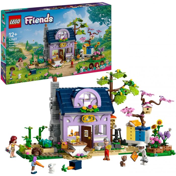 LEGO 42669 Friends Casa del Apicultor y Jardín de Flores - Juego Creativo para Niñas 2 LEGO 42669 Friends Casa del Apicultor y Jardín de Flores - Juego Creativo para Niñas 2
