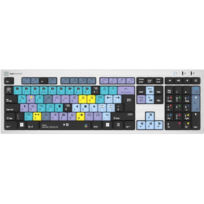 LogicKeyboard Davinci Resolve Classic UK (PC/Slim) 0 LogicKeyboard Davinci Resolve Classic UK (PC/Slim) 0