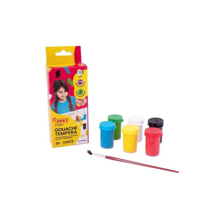 Tempera Jovi 15 Ml (Bote) Estuche De 6
