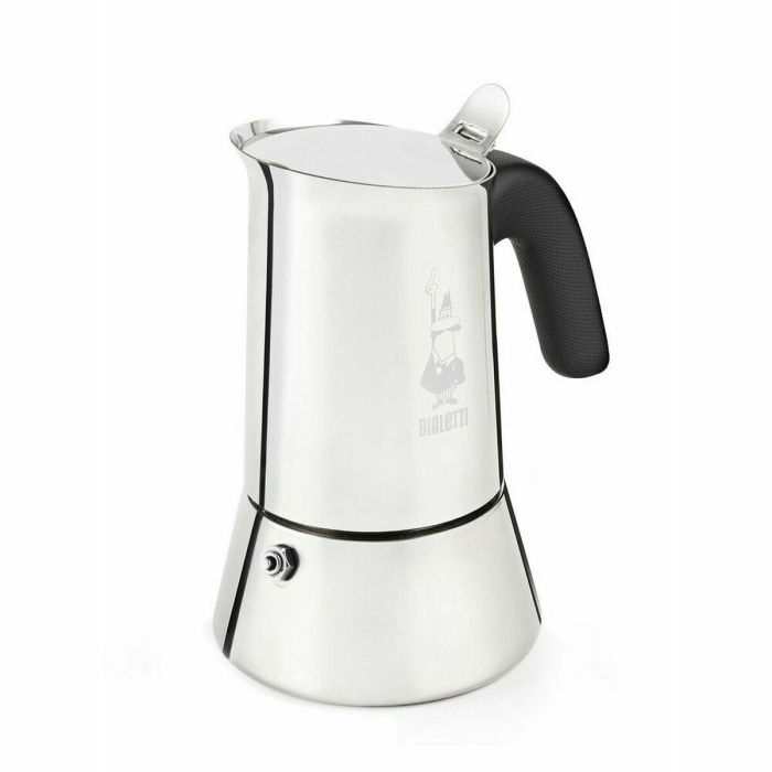 Cafetera Italiana Bialetti NEW VENUS Plateado Metal Acero Inoxidable 17 Cafetera Italiana Bialetti NEW VENUS Plateado Metal Acero Inoxidable 17
