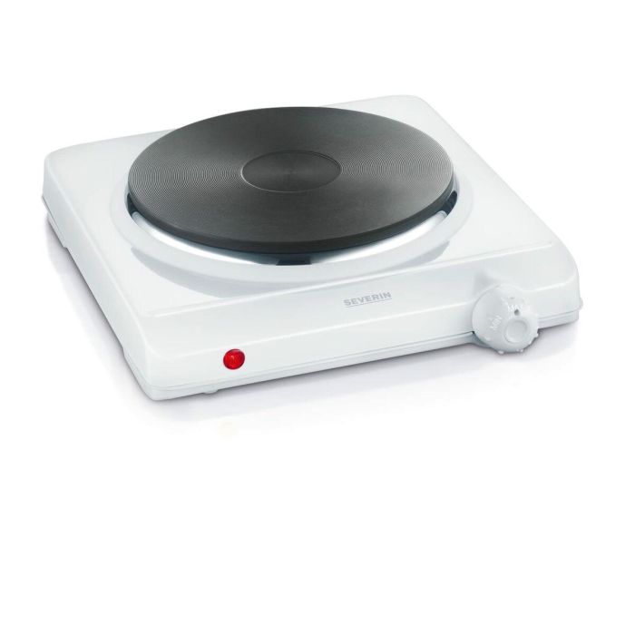 Severin KP1091 Placa Eléctrica 1500W Diámetro 18cm Termostato Regulable Cocina Pequeña Blanco 2 Severin KP1091 Placa Eléctrica 1500W Diámetro 18cm Termostato Regulable Cocina Pequeña Blanco 2