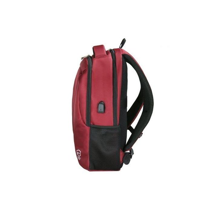 MOCHILA E-VITTA CITYJET ROJA - PARA PORTÁTILES HASTA 15,4"-16"/39.11-40.64CM - CONTIENE USB PARA POWERBANK - 2 COMPARTIMENTOS - DOBLE CREMALLERA 1 MOCHILA E-VITTA CITYJET ROJA - PARA PORTÁTILES HASTA 15,4"-16"/39.11-40.64CM - CONTIENE USB PARA POWERBANK - 2 COMPARTIMENTOS - DOBLE CREMALLERA 1