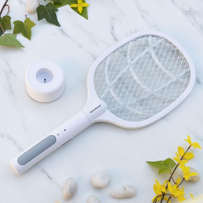 Raqueta Matainsectos Recargable con Luz UV 2 en 1 KL Rak InnovaGoods 8 Raqueta Matainsectos Recargable con Luz UV 2 en 1 KL Rak InnovaGoods 8