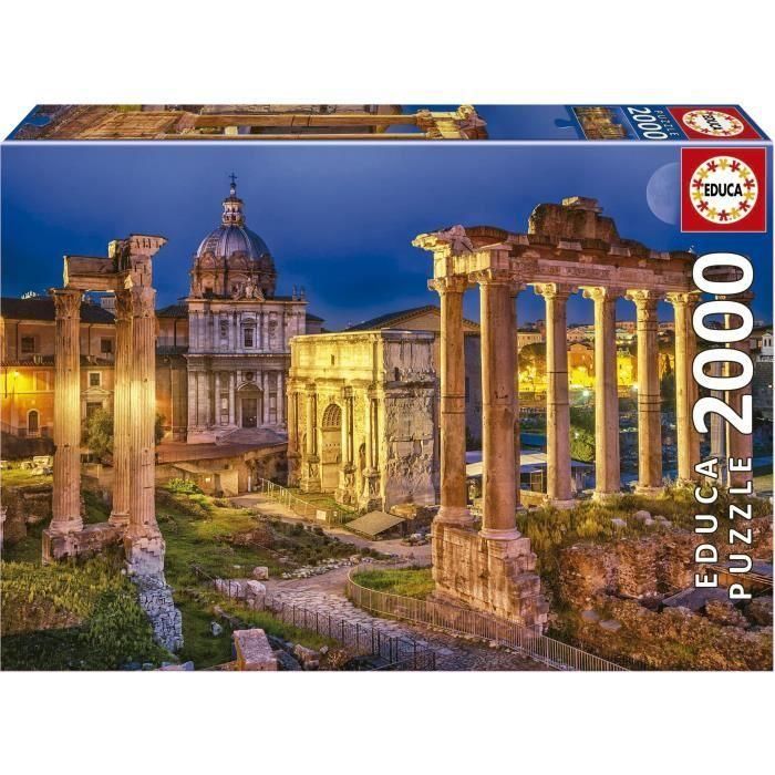 Puzzle 2000 Foro Romano 19619 Educa