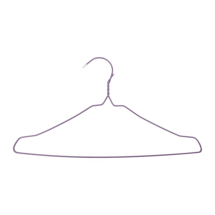 Inde Set 5 Perchas Metal Plastificado 40.5 cm Confortime (24 Unidades)