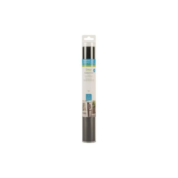Cricut 2007711 Rollo de vinilo de termotransferencia Negro, 305 mm x 1220 mm 2 Cricut 2007711 Rollo de vinilo de termotransferencia Negro, 305 mm x 1220 mm 2
