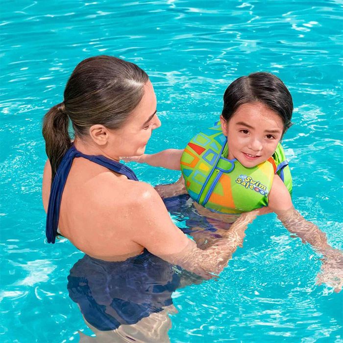 Bestway Tabla Natacion Estampada Infantil Color Surtido 42x32x3,5 cm +3 a 6 Años Playa y Piscina 32155 35