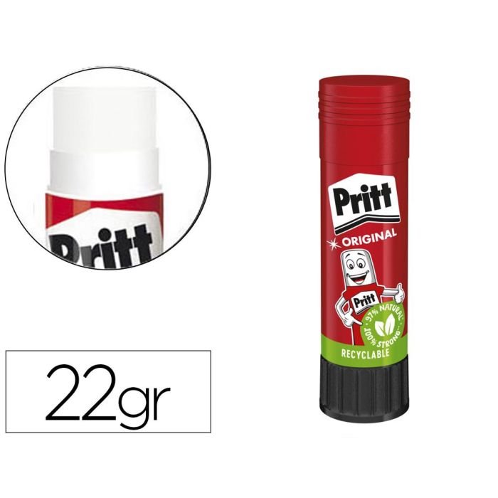 Pritt Pegamento En Barra 22 gr Transparente Caja Expositora -15 Ud-