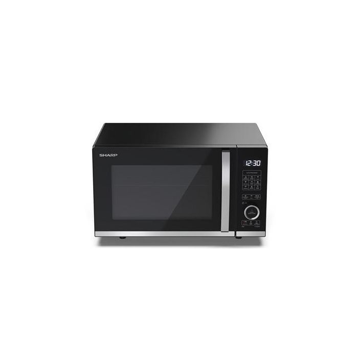 Sharp YC-QG204AE-B Microondas Digital + Grill 800W 20 Litros Flatbed 1 Sharp YC-QG204AE-B Microondas Digital + Grill 800W 20 Litros Flatbed 1