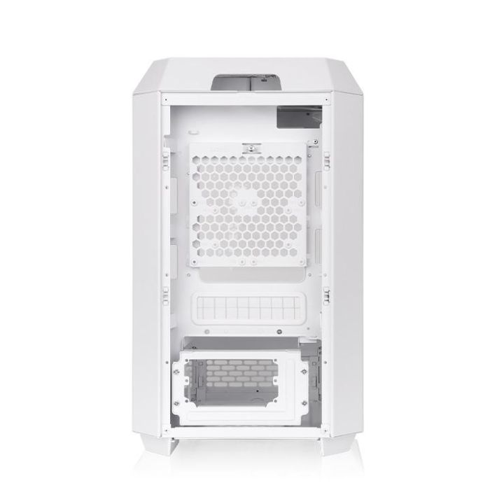 Thermaltake The Tower 250 Snow Mini Torre PC Blanco con Pantalla LCD 3.9 Pulgadas y Soporte para Discos 2.5/3.5" 4 Thermaltake The Tower 250 Snow Mini Torre PC Blanco con Pantalla LCD 3.9 Pulgadas y Soporte para Discos 2.5/3.5" 4
