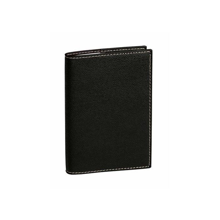 Agenda Anual (2026) Quo Vadis Consul Sp Club Sobrecubierta Cosida Tapa Simil Piel A4 S/V 2 Pag. Negro