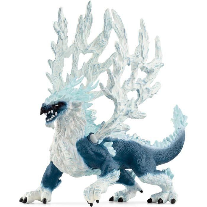 Estatuilla - SCHLEICH - Dragón de Hielo - Criaturas Eldrador - Para niños a partir de 7 años 3 Estatuilla - SCHLEICH - Dragón de Hielo - Criaturas Eldrador - Para niños a partir de 7 años 3
