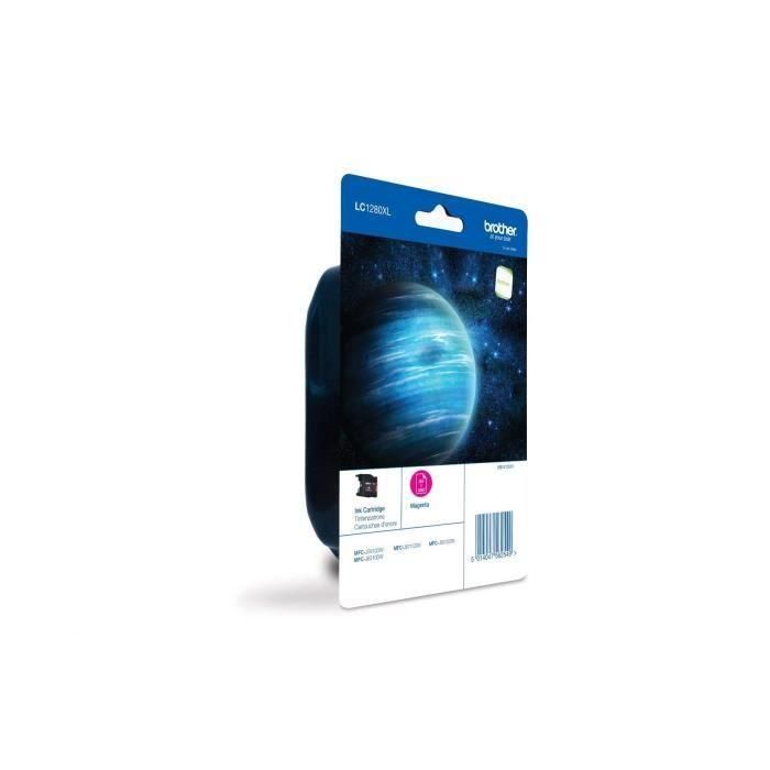 Brother LC1280XL Cartucho de tinta magenta 2 Brother LC1280XL Cartucho de tinta magenta 2