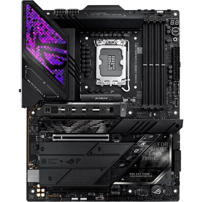 ASUS ROG STRIX Z890-E Gaming WiFi Placa Base, Socket LGA 1851, Intel Z890, DDR5, Wi-Fi 7, Intel Core Ultra (Series 2) 1