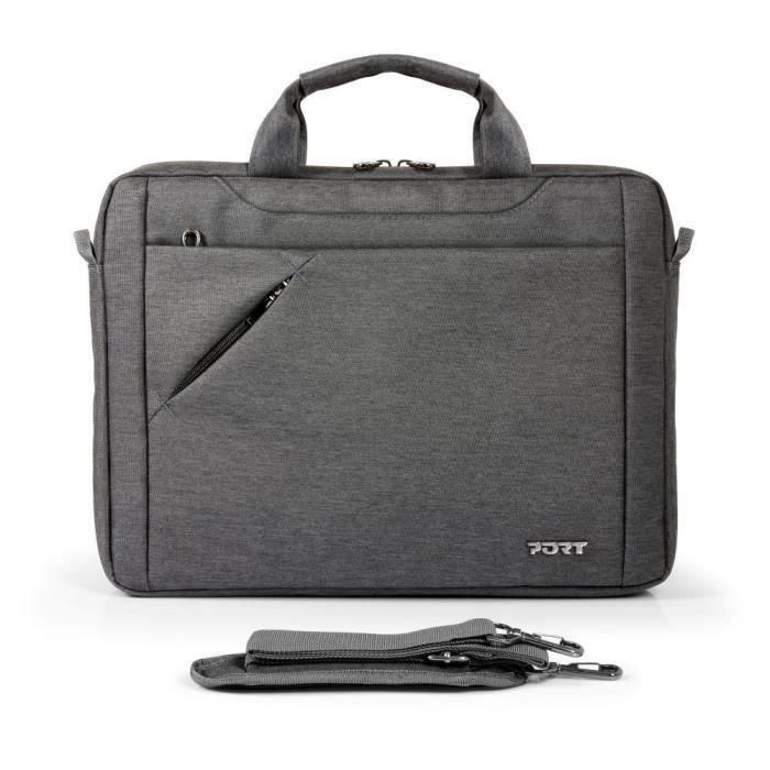 Port Designs POR1714445879409 Bolso para portátil ECO SYDNEY 13/14 pulgadas Gris 1