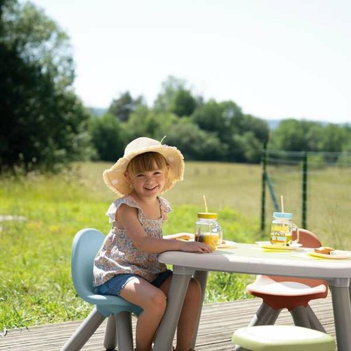 Smoby S.Life Silla de Juguete de Plástico Terracota para Niños, Edad Mínima 3 Años 7