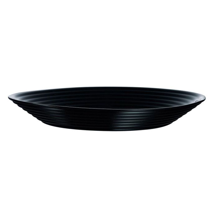 Plato Hondo Luminarc Harena Negro Vidrio (Ø 23,5 cm) (24 Unidades) 1 Plato Hondo Luminarc Harena Negro Vidrio (Ø 23,5 cm) (24 Unidades) 1