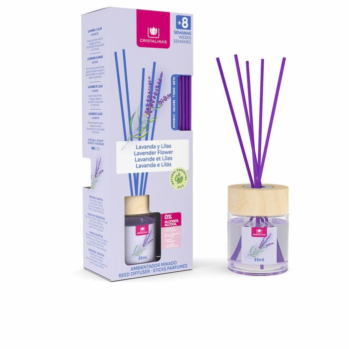 Cristalinas MIKADO Ambientador 0% Lavanda 35 ml