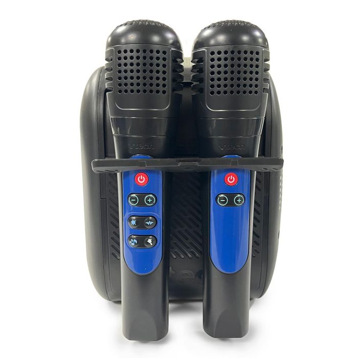 Vtech Karaoke Light Party Duo Disco Edition con Altavoz Bluetooth, 2 Micrófonos, 5 Modos de Juego, Control de Volumen y Luces 5 Vtech Karaoke Light Party Duo Disco Edition con Altavoz Bluetooth, 2 Micrófonos, 5 Modos de Juego, Control de Volumen y Luces 5
