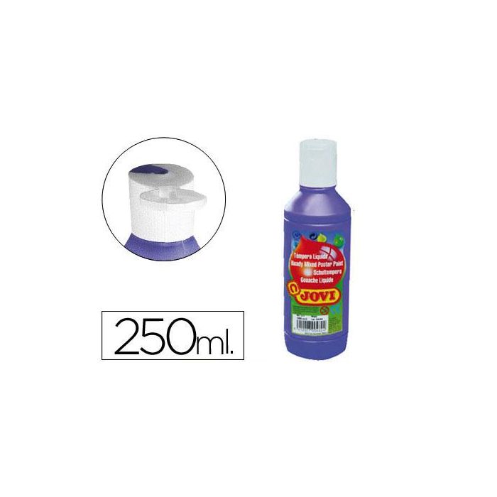 Tempera Liquida Jovi Escolar 250 mL Violeta