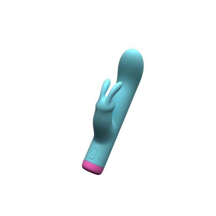 Vibrador Doble Estimulación Party Color Toys JUNY Azul 4 Vibrador Doble Estimulación Party Color Toys JUNY Azul 4