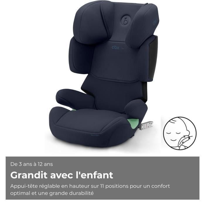 CYBEX CYB4063846375271 Silla de Coche Solution X i-Fix, para Niños de 3 a 12 Años, Color Blue Moon 5
