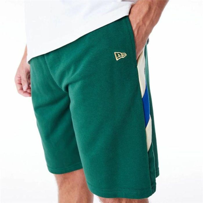 Pantalón Corto Deportivo New Era NBA Milwaukee Bucks Verde 2