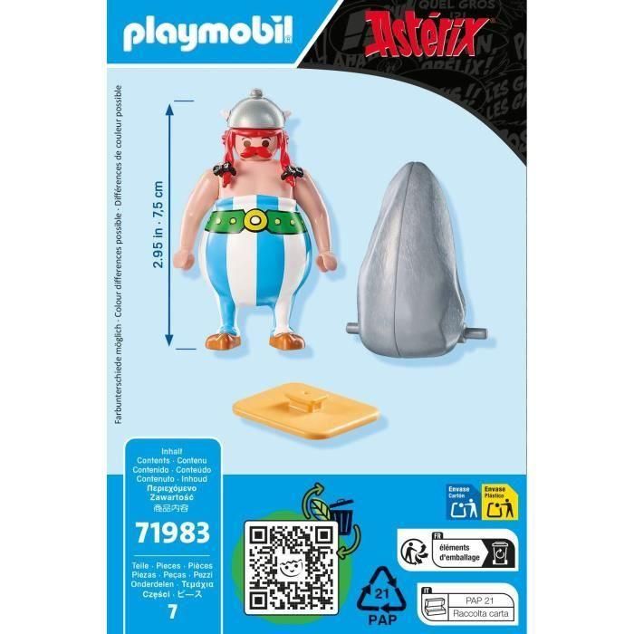 Astérix: Obélix Con Menhir 71983 Playmobil 4 Astérix: Obélix Con Menhir 71983 Playmobil 4
