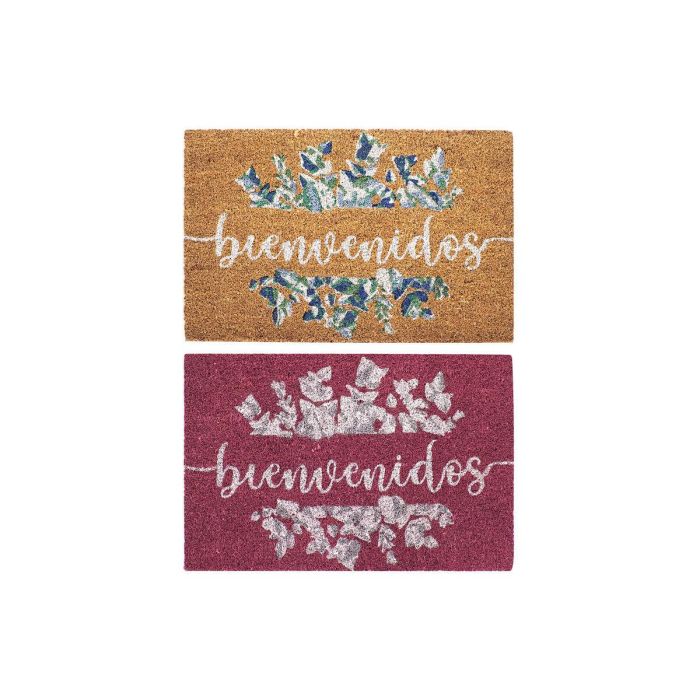 Felpudo Basicos DKD Home Decor Marron Rosa 40 x 1.5 x 60 cm (2 Unidades) Felpudo Basicos DKD Home Decor Marron Rosa 40 x 1.5 x 60 cm (2 Unidades)