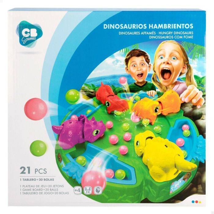 Juego de Mesa Colorbaby Dinosaurio (6 Unidades) 1 Juego de Mesa Colorbaby Dinosaurio (6 Unidades) 1