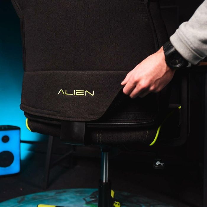 Woxter GM26-056 Silla Gaming Stinger Station Alien Verde Ergonómica, Altura Ajustable, Cojín Lumbar, Piel Sintética Transpirable, 150 kg 13 Woxter GM26-056 Silla Gaming Stinger Station Alien Verde Ergonómica, Altura Ajustable, Cojín Lumbar, Piel Sintética Transpirable, 150 kg 13