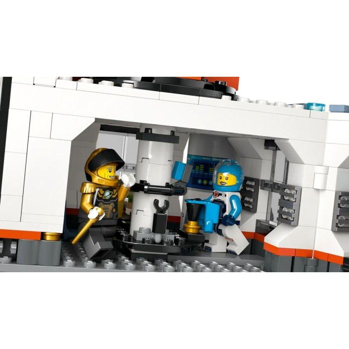 Lego City Base Espacial Y Plataforma de Lanzamiento 60434 - Set de Exploración Espacial con Nave, 6 Minifiguras y Robot 6