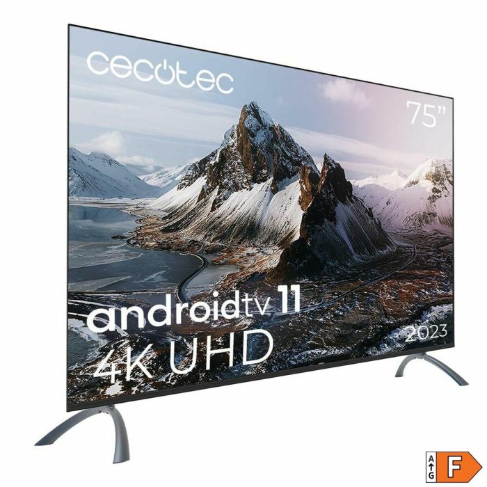 Televisión Cecotec A3 series ALU30075S 75" 4K Ultra HD LED HDR10 1