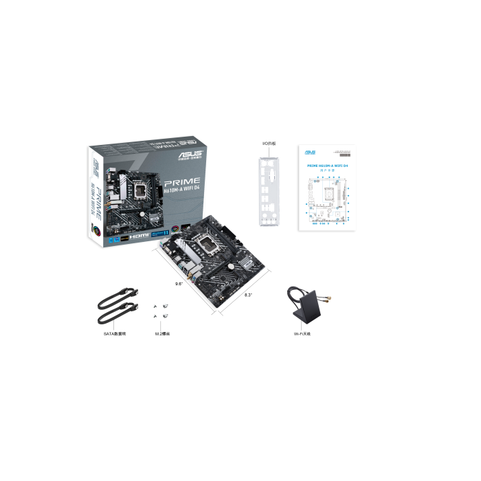 Asus Placa Base PRIME H610M-A WiFi D4 Intel H610 LGA 1700 micro ATX DDR4 90MB1C80-M0EAY0