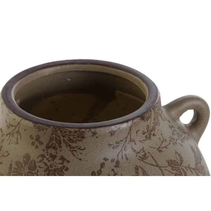 Jarron Shabby DKD Home Decor Marron Verde 20 x 16 x 21 cm 1 Jarron Shabby DKD Home Decor Marron Verde 20 x 16 x 21 cm 1