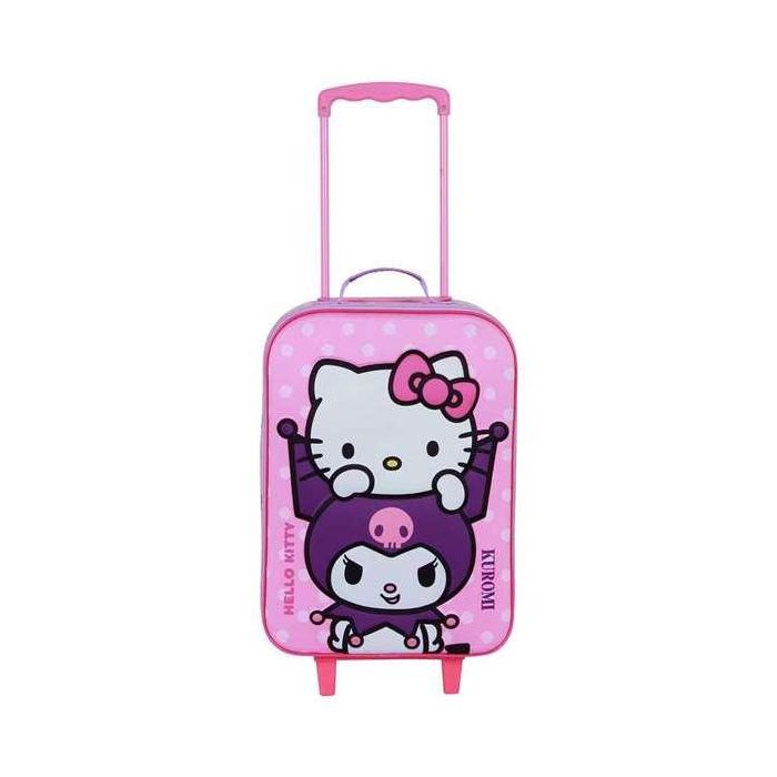 Karactermania Maleta Trolley Hello Kitty Playful 3D Blanda Infantil 33 x 17 x 52 cm 1 Karactermania Maleta Trolley Hello Kitty Playful 3D Blanda Infantil 33 x 17 x 52 cm 1