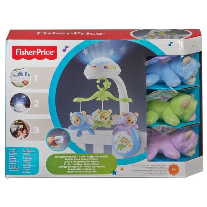 Móvil musical fisher-price ositos voladores con luz y sonido. 11 Móvil musical fisher-price ositos voladores con luz y sonido. 11