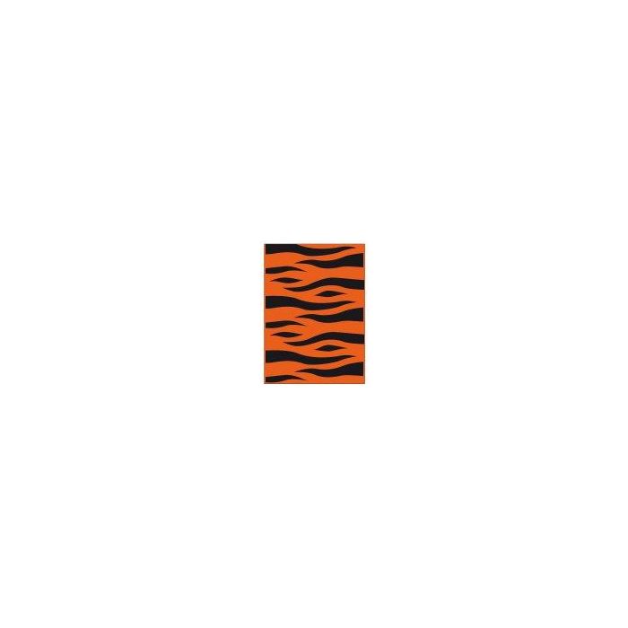 Bolsa Disfraz 65X90 Cm. Impresa Naranja/Negro 5 unidades