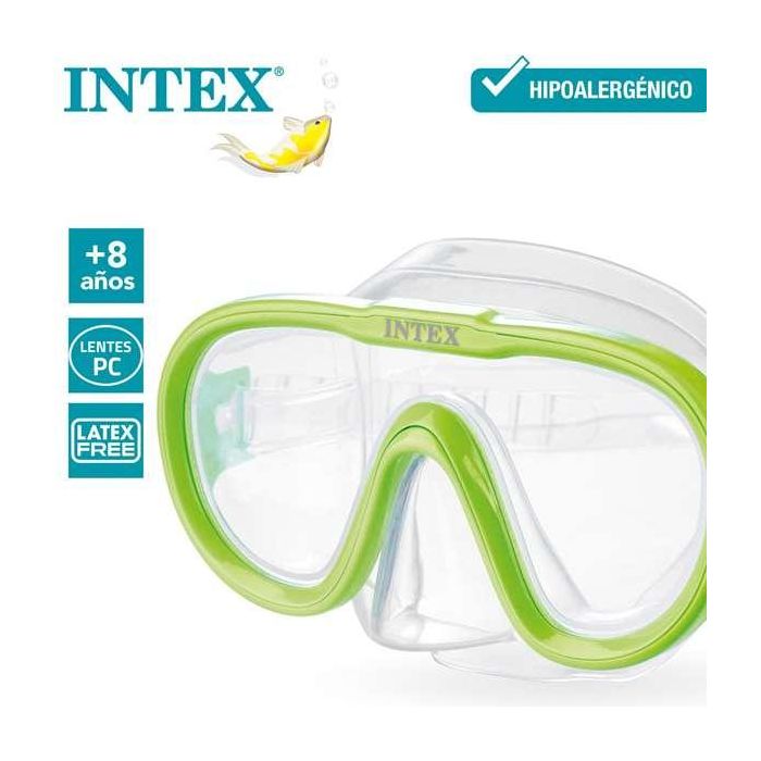 Intex Gafa Buceo Sea Scan Swin Policarbonato +8 Años Modelos Surtidos 5