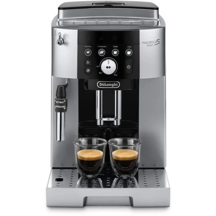 DeLonghi Magnifica S Smart ECAM250.23.SB Máquina Espresso Semi-automática 1.8L Negro Plata 3 DeLonghi Magnifica S Smart ECAM250.23.SB Máquina Espresso Semi-automática 1.8L Negro Plata 3