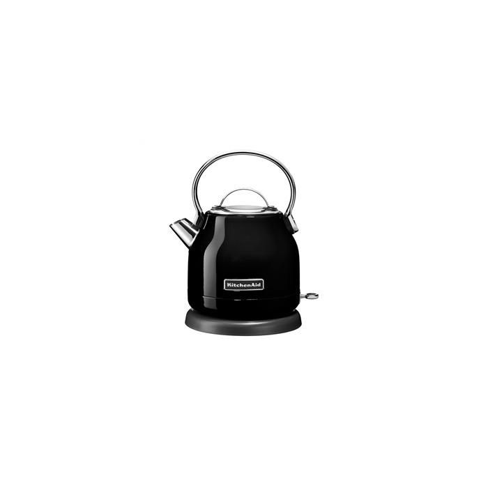 Kitchenaid 5KEK1222 EOB Hervidor 1,25L Negro, Función Antigoteo, Diseño Retro Kitchenaid 5KEK1222 EOB Hervidor 1,25L Negro, Función Antigoteo, Diseño Retro