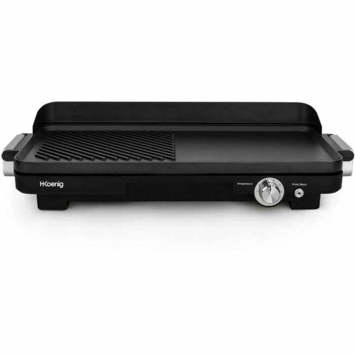 Hkoenig GRX330 Plancha Plana Doble Zona 50x25cm 1800W Antiadherente Turbo Termostato 0 Hkoenig GRX330 Plancha Plana Doble Zona 50x25cm 1800W Antiadherente Turbo Termostato 0