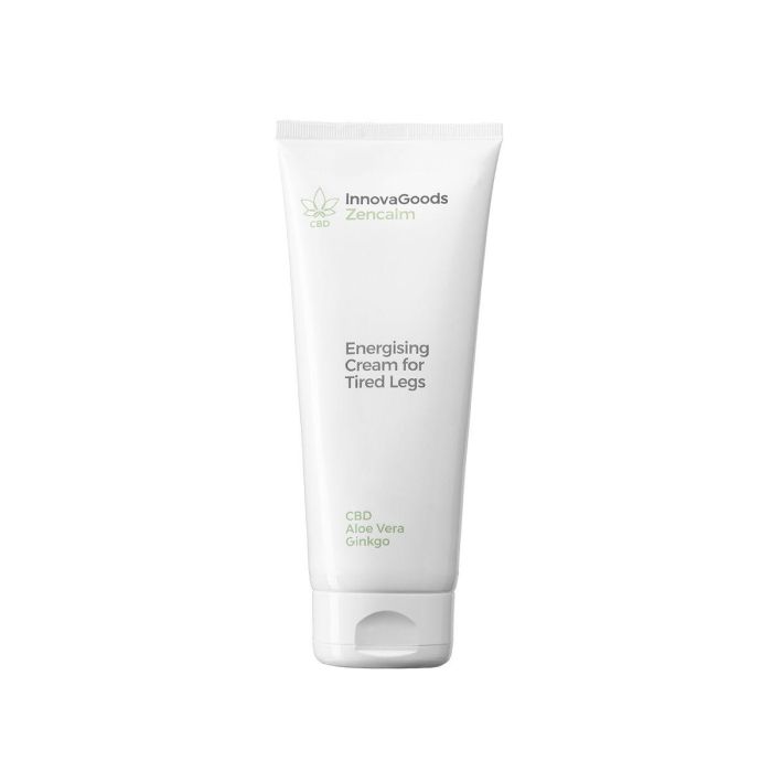 Crema para Piernas Cansadas Energizante CBD Zencalm InnovaGoods 200 ml 3 Crema para Piernas Cansadas Energizante CBD Zencalm InnovaGoods 200 ml 3