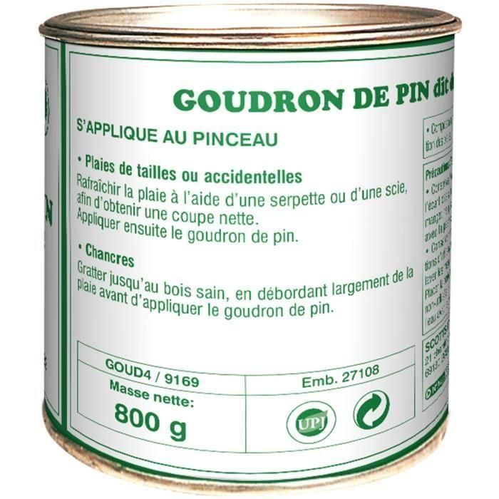 PELTON Alquitrán de Pino para Curar Heridas de Árboles y Arbustos, Listo para Usar, 800 g 1