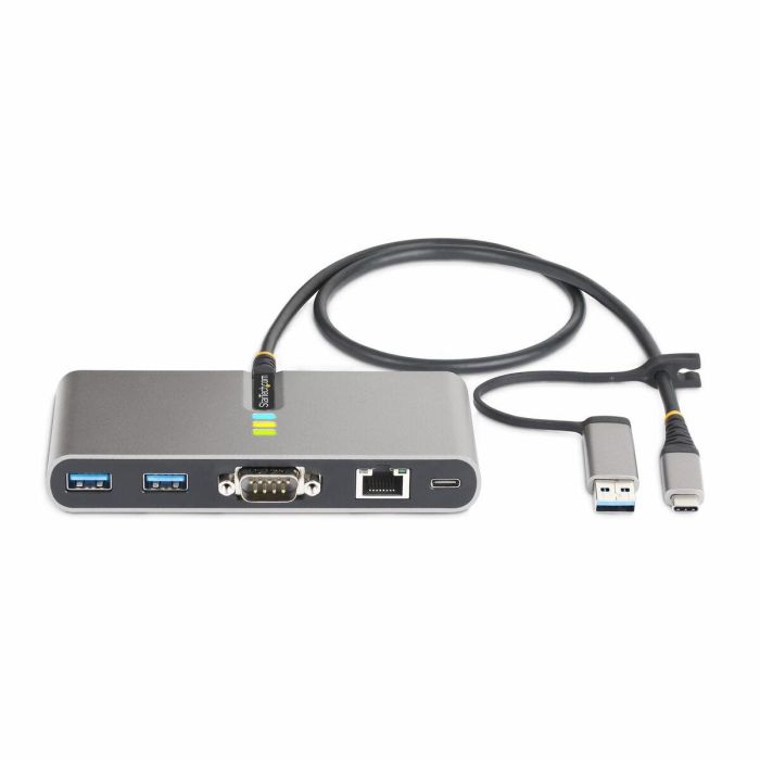 Cable USB Startech 5G2A1SGBB-USB-C-HUB Gris 3 Cable USB Startech 5G2A1SGBB-USB-C-HUB Gris 3