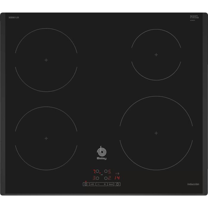 Placa de Inducción Balay 3EB961LR 60 cm 7400 W