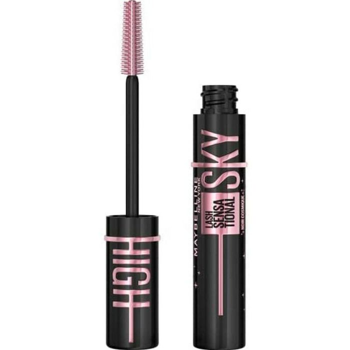 Maybelline LASH SENSATIONAL SKY HIGH COSMIC Máscara de Pestañas 7.2 ml - Longitud y Volumen Ultra Negro 1